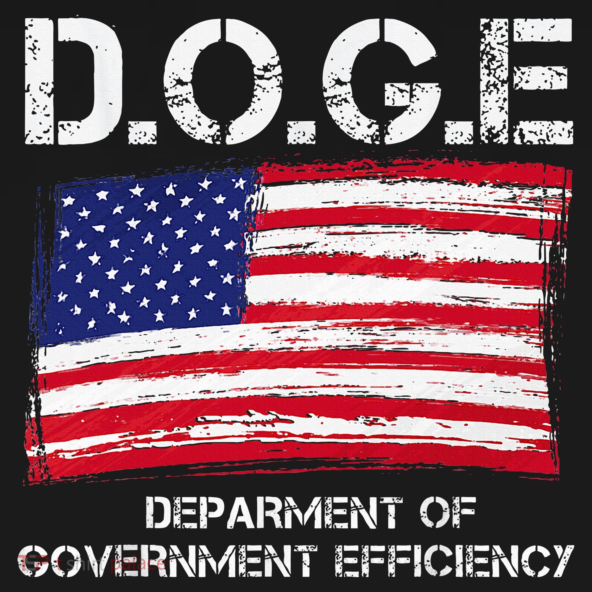 D.O.G.E Doge Department Of Government Efficiency Ornament