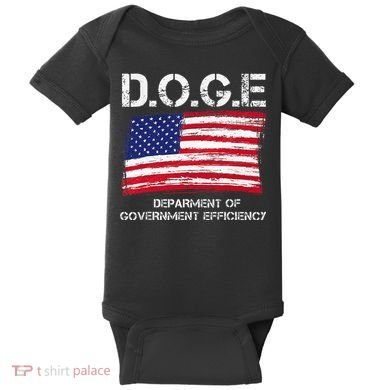 D.O.G.E Doge Department Of Government Efficiency Baby Bodysuit