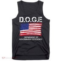 D.O.G.E Doge Department Of Government Efficiency Tank Top thumb 0