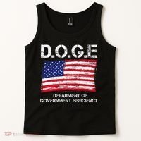 D.O.G.E Doge Department Of Government Efficiency Tank Top thumb 2