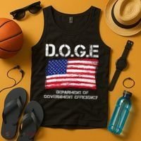 D.O.G.E Doge Department Of Government Efficiency Tank Top thumb 4