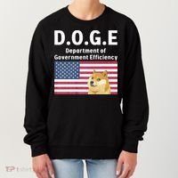 D.O.G.E Doge Department Of Government Efficiency Women's Sweatshirt thumb 0