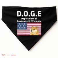 D.O.G.E Doge Department Of Government Efficiency USA-Made Doggie Bandana thumb 0