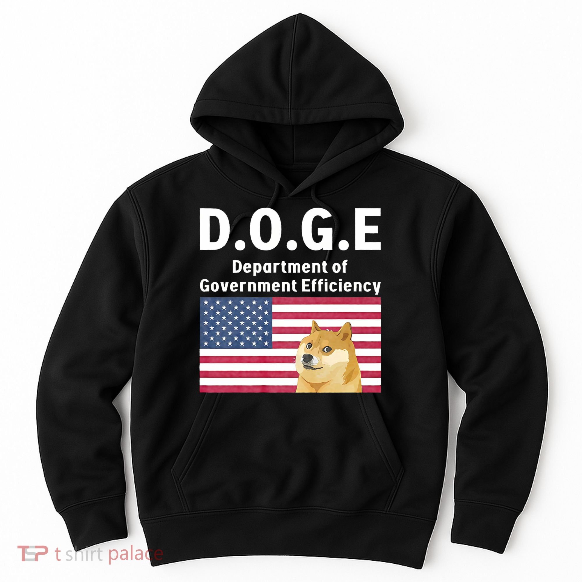 D.O.G.E Doge Department Of Government Efficiency Hoodie