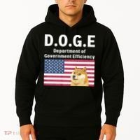 D.O.G.E Doge Department Of Government Efficiency Hoodie thumb 2