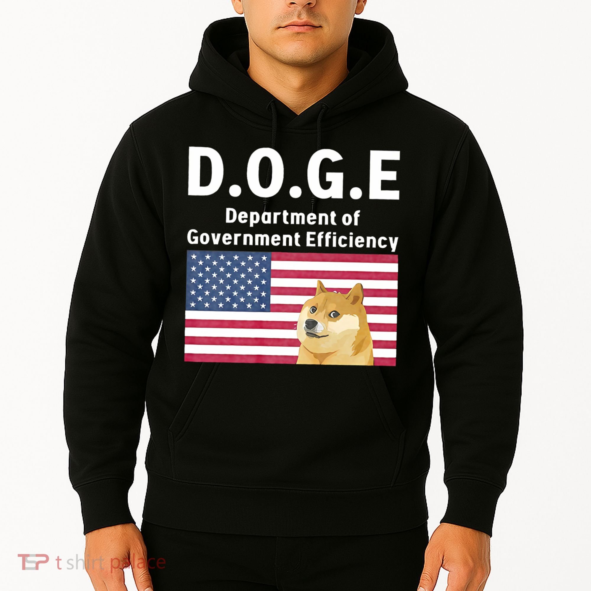 D.O.G.E Doge Department Of Government Efficiency Hoodie