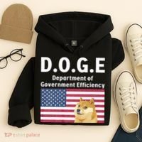 D.O.G.E Doge Department Of Government Efficiency Hoodie thumb 4