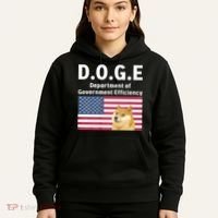 D.O.G.E Doge Department Of Government Efficiency Hoodie thumb 5