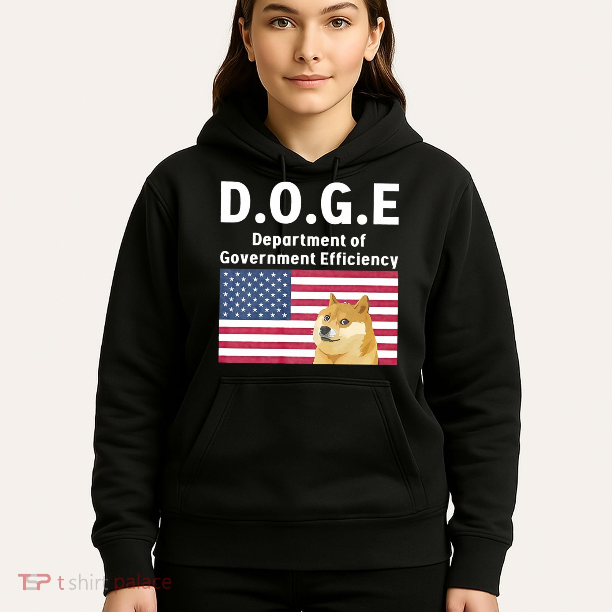 D.O.G.E Doge Department Of Government Efficiency Hoodie