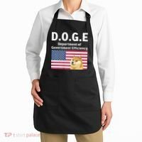 D.O.G.E Doge Department Of Government Efficiency Apron thumb 2