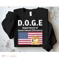 D.O.G.E Doge Department Of Government Efficiency Sweatshirt thumb 2