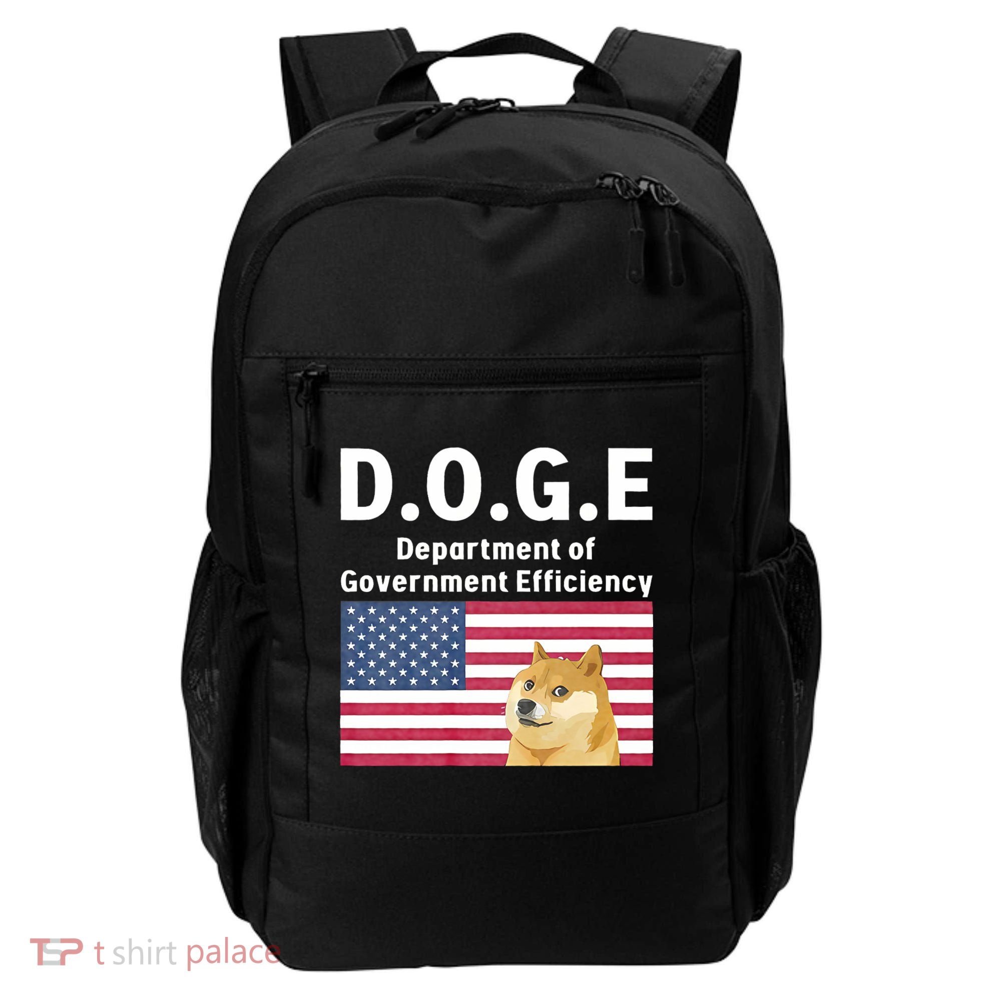 D.O.G.E Doge Department Of Government Efficiency Backpack