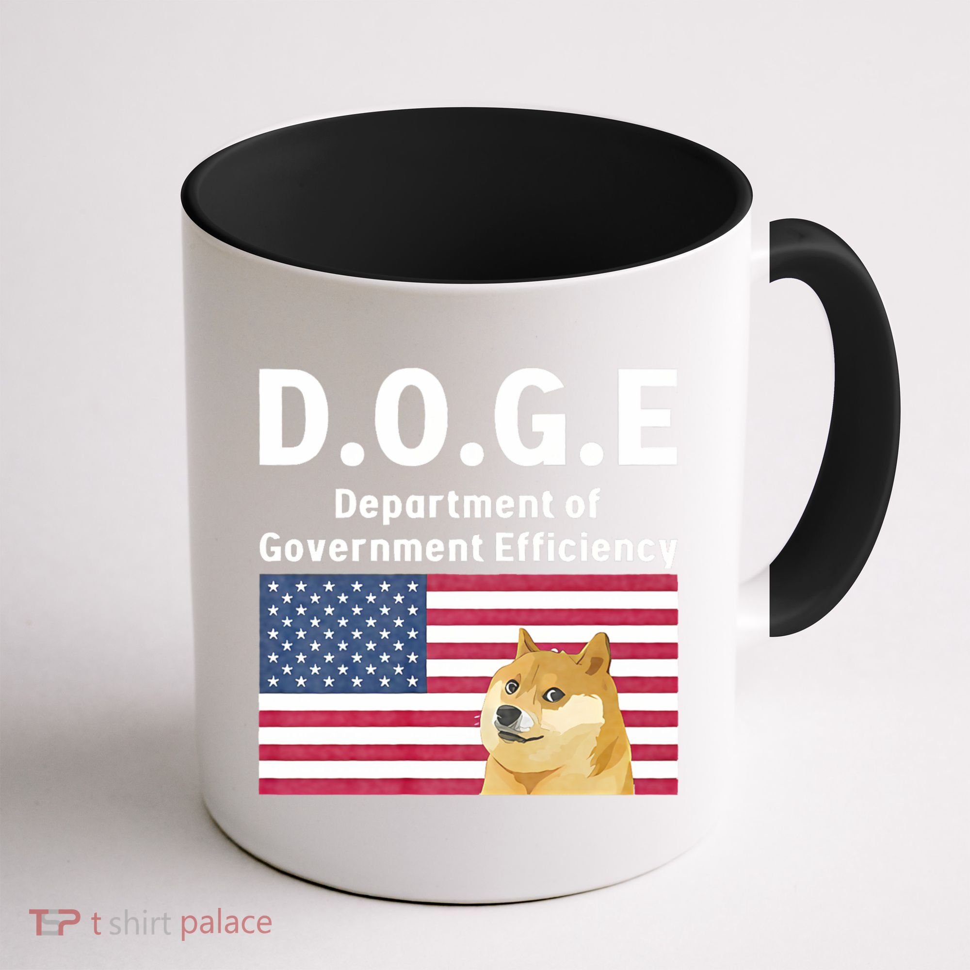 D.O.G.E Doge Department Of Government Efficiency Coffee Mug