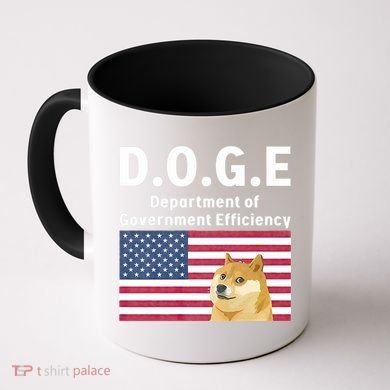 D.O.G.E Doge Department Of Government Efficiency Coffee Mug