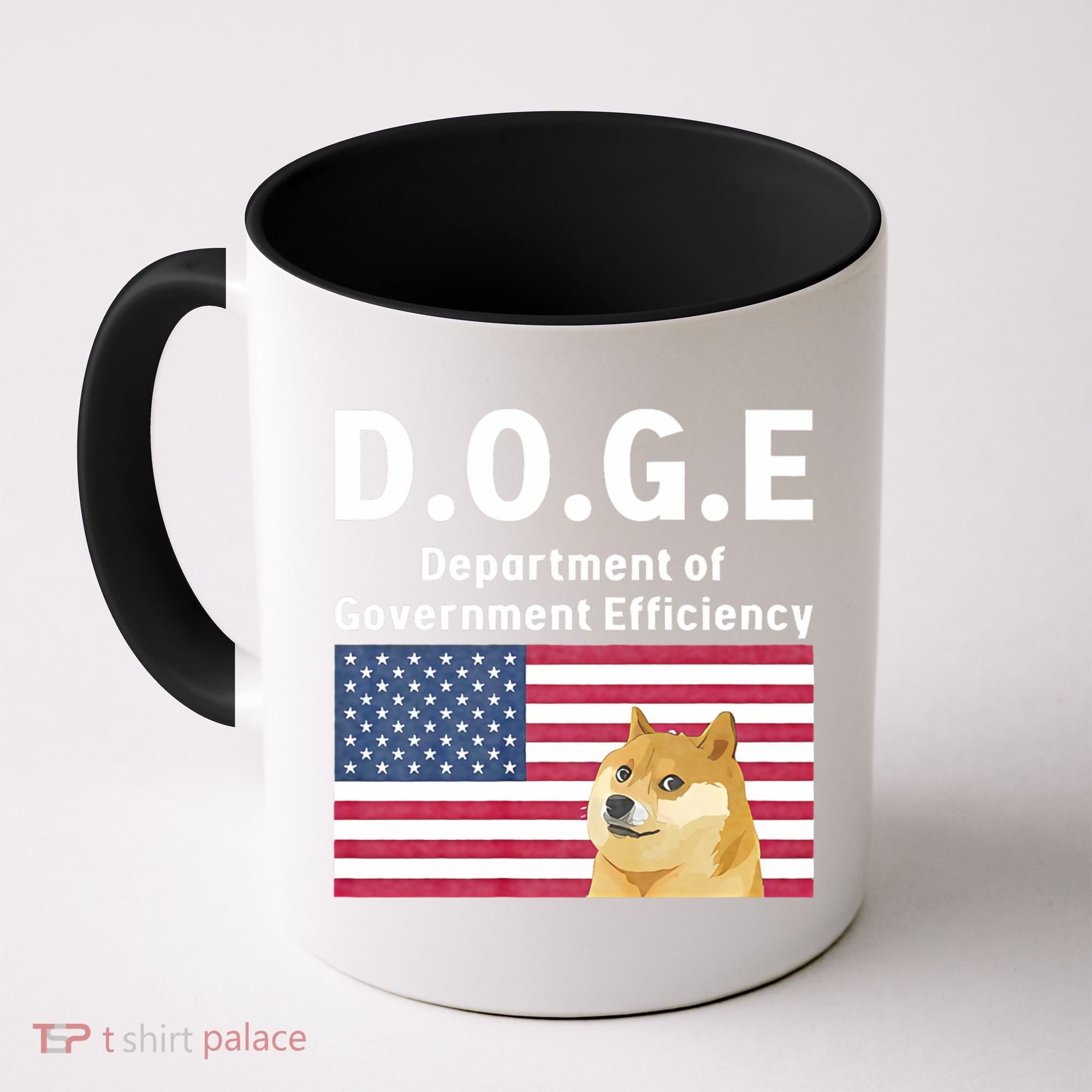 D.O.G.E Doge Department Of Government Efficiency Coffee Mug