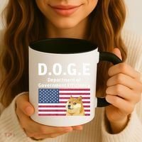 D.O.G.E Doge Department Of Government Efficiency Coffee Mug thumb 3