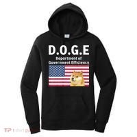 D.O.G.E Doge Department Of Government Efficiency Women's Hoodie thumb 0