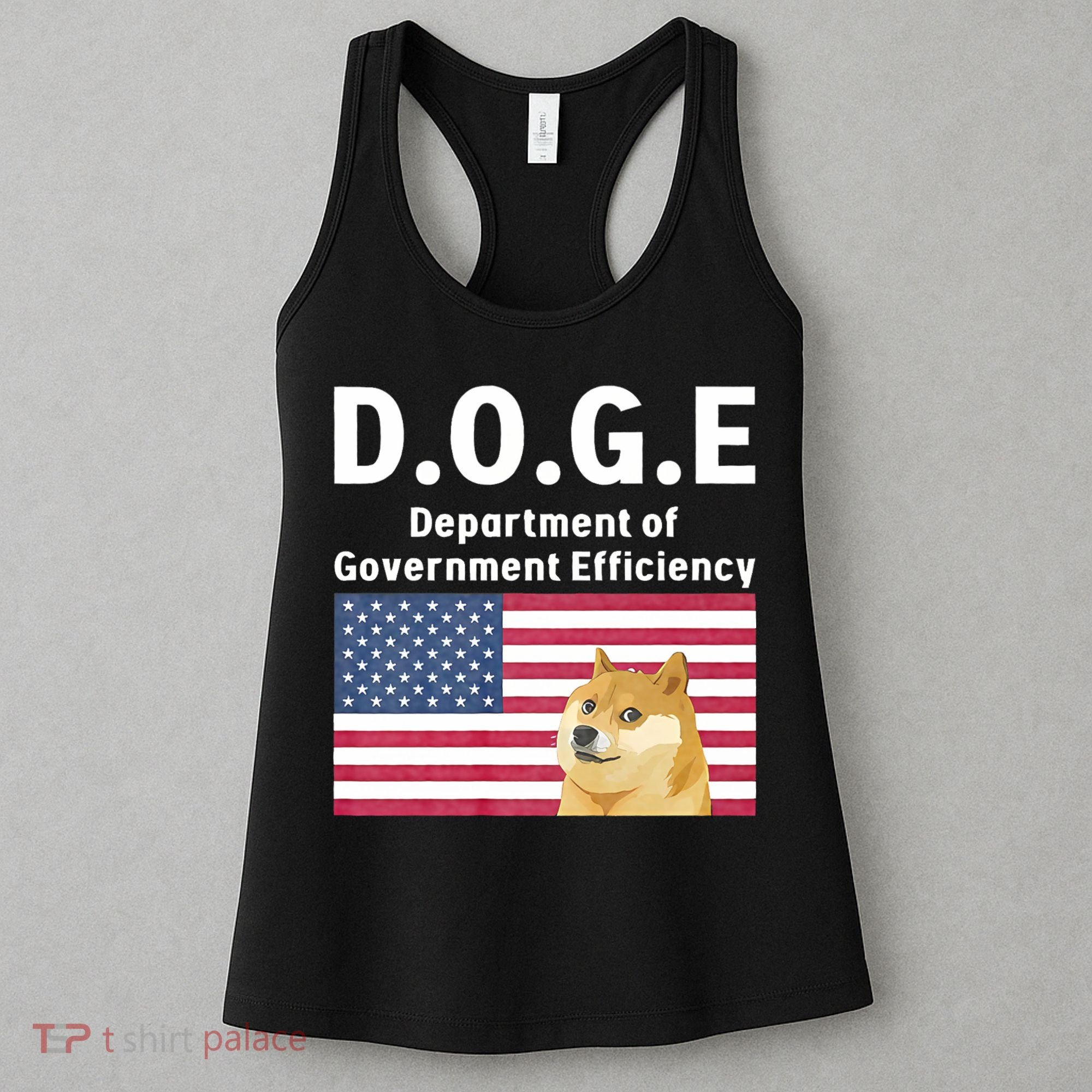 D.O.G.E Doge Department Of Government Efficiency Women's Tank Top