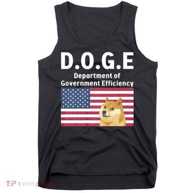 D.O.G.E Doge Department Of Government Efficiency Tank Top