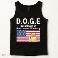 D.O.G.E Doge Department Of Government Efficiency Tank Top thumb 2