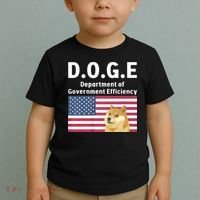 D.O.G.E Doge Department Of Government Efficiency Toddler T-Shirt thumb 2