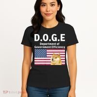 D.O.G.E Doge Department Of Government Efficiency Women's T-Shirt thumb 4