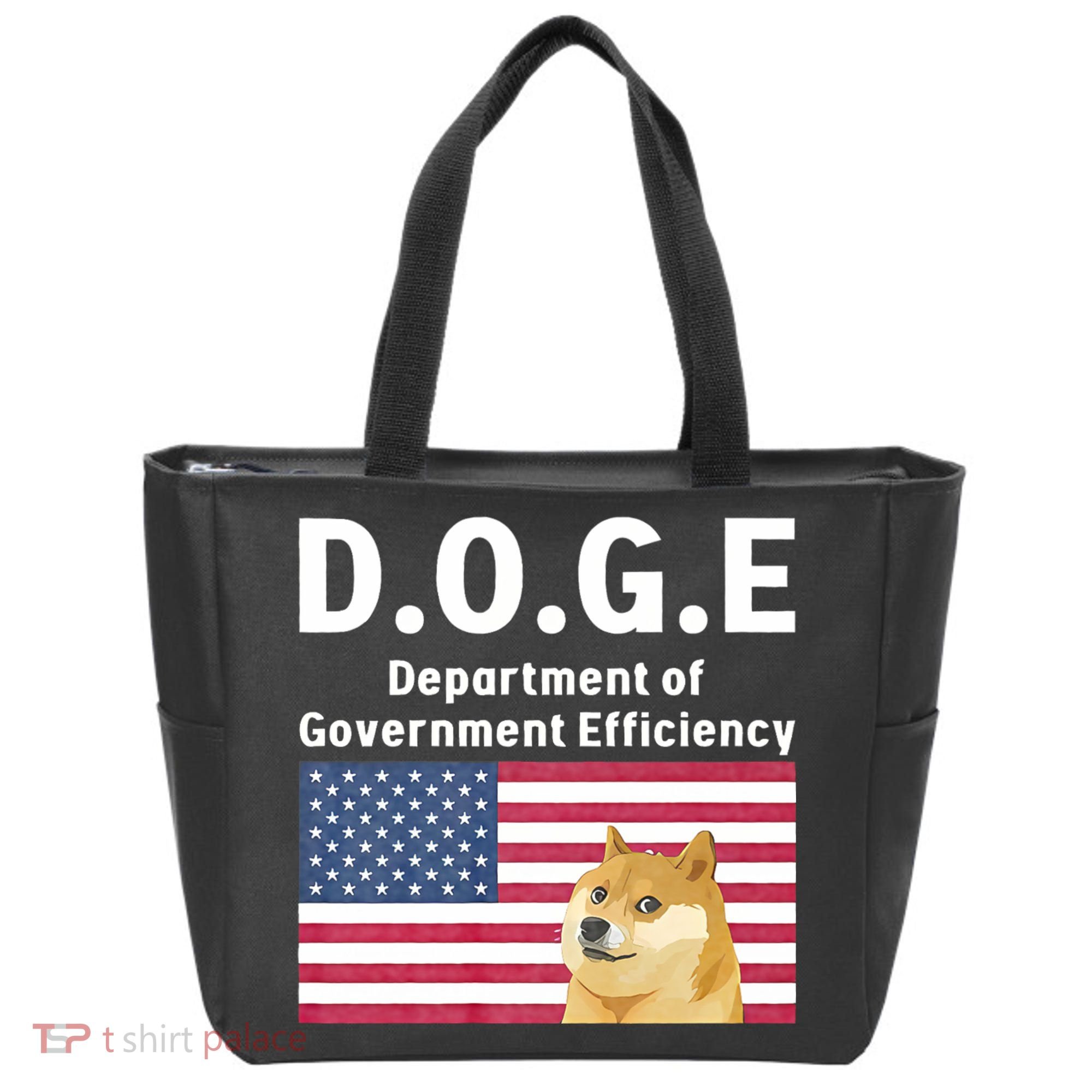 D.O.G.E Doge Department Of Government Efficiency Tote Bag