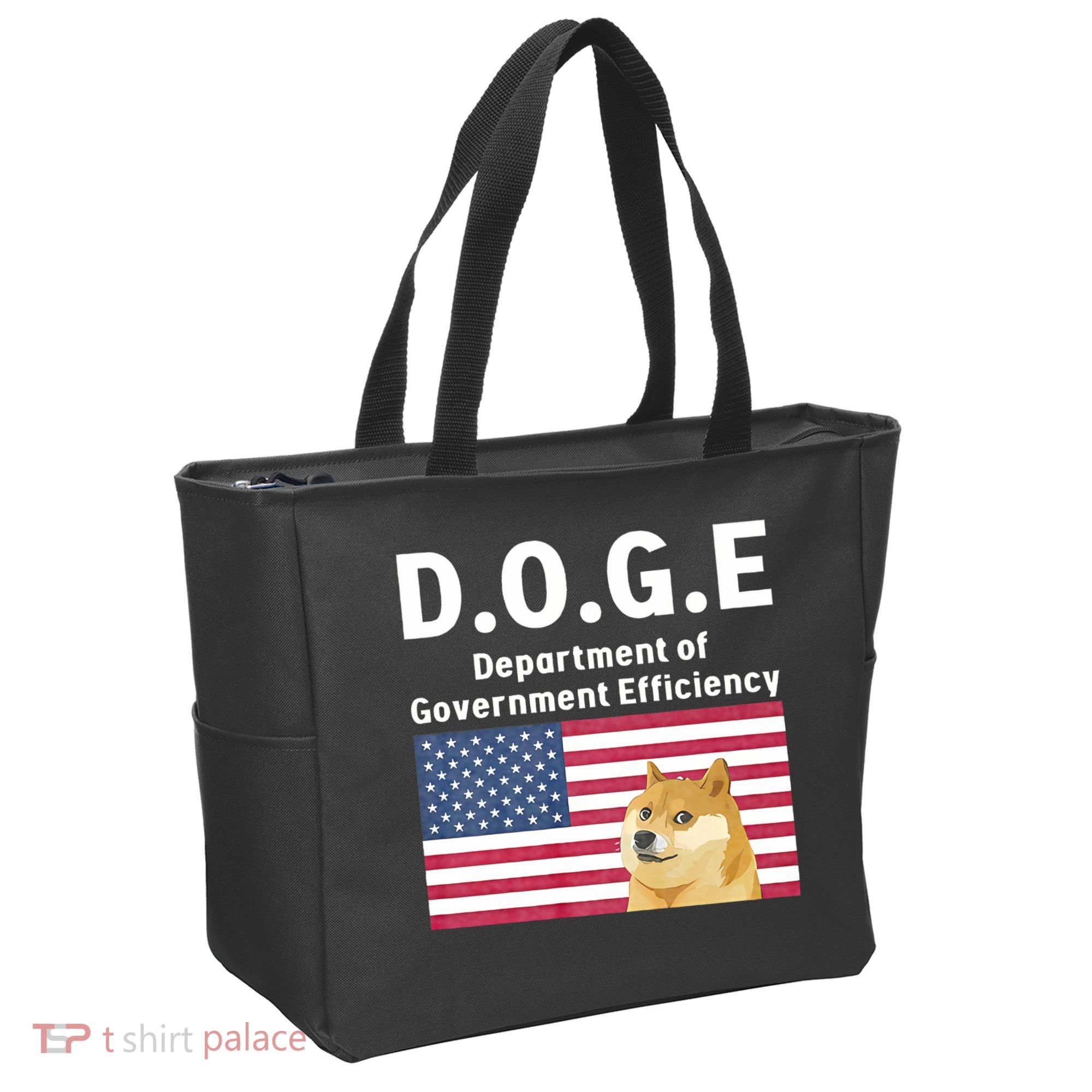 D.O.G.E Doge Department Of Government Efficiency Tote Bag