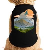 Dungeons Dragons DnD D20 Dice Mountain Nature Scene Doggie Tank thumb 0