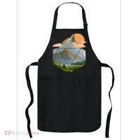 Dungeons Dragons DnD D20 Dice Mountain Nature Scene Apron thumb 0