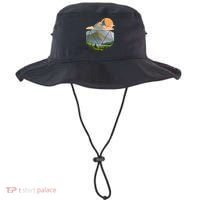 Dungeons Dragons DnD D20 Dice Mountain Nature Scene Bucket Hat thumb 0