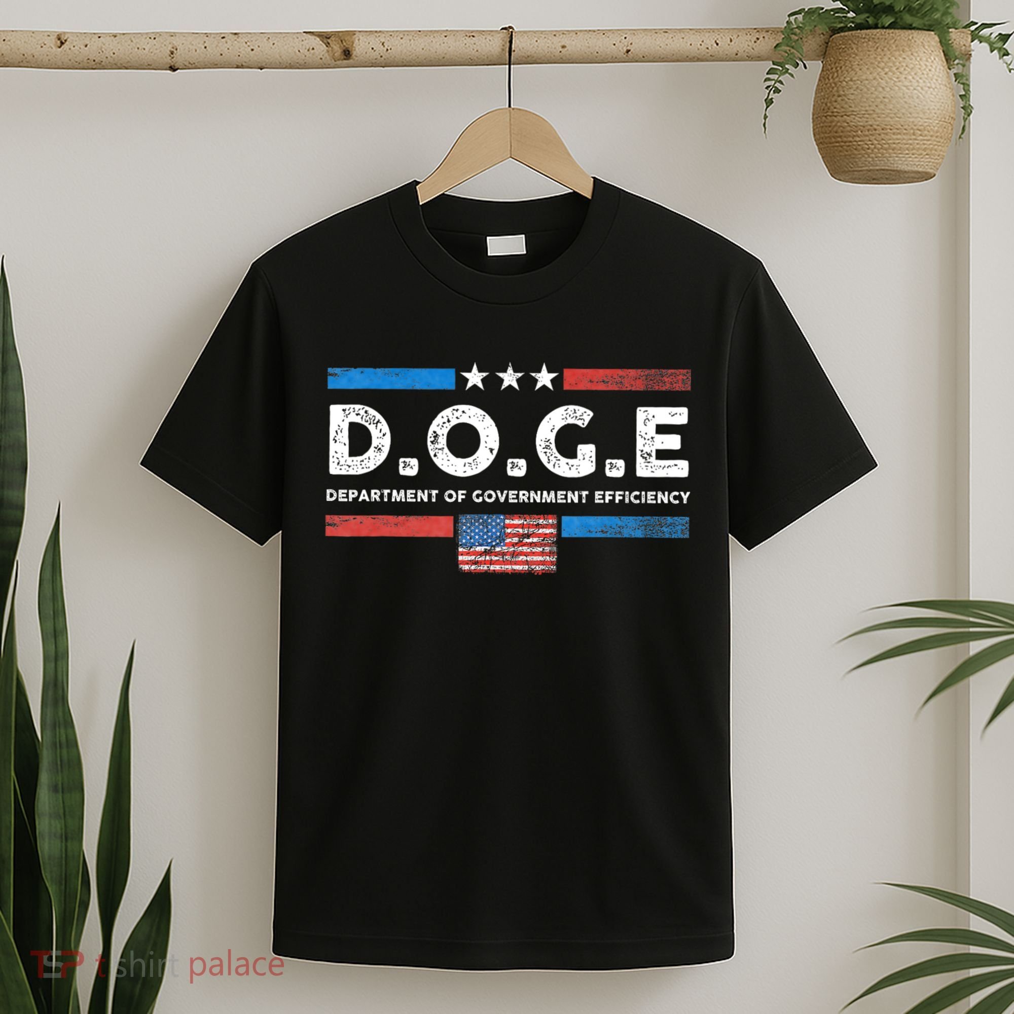 D.O.G.E Doge Department Of Government Efficiency Vintage T-Shirt