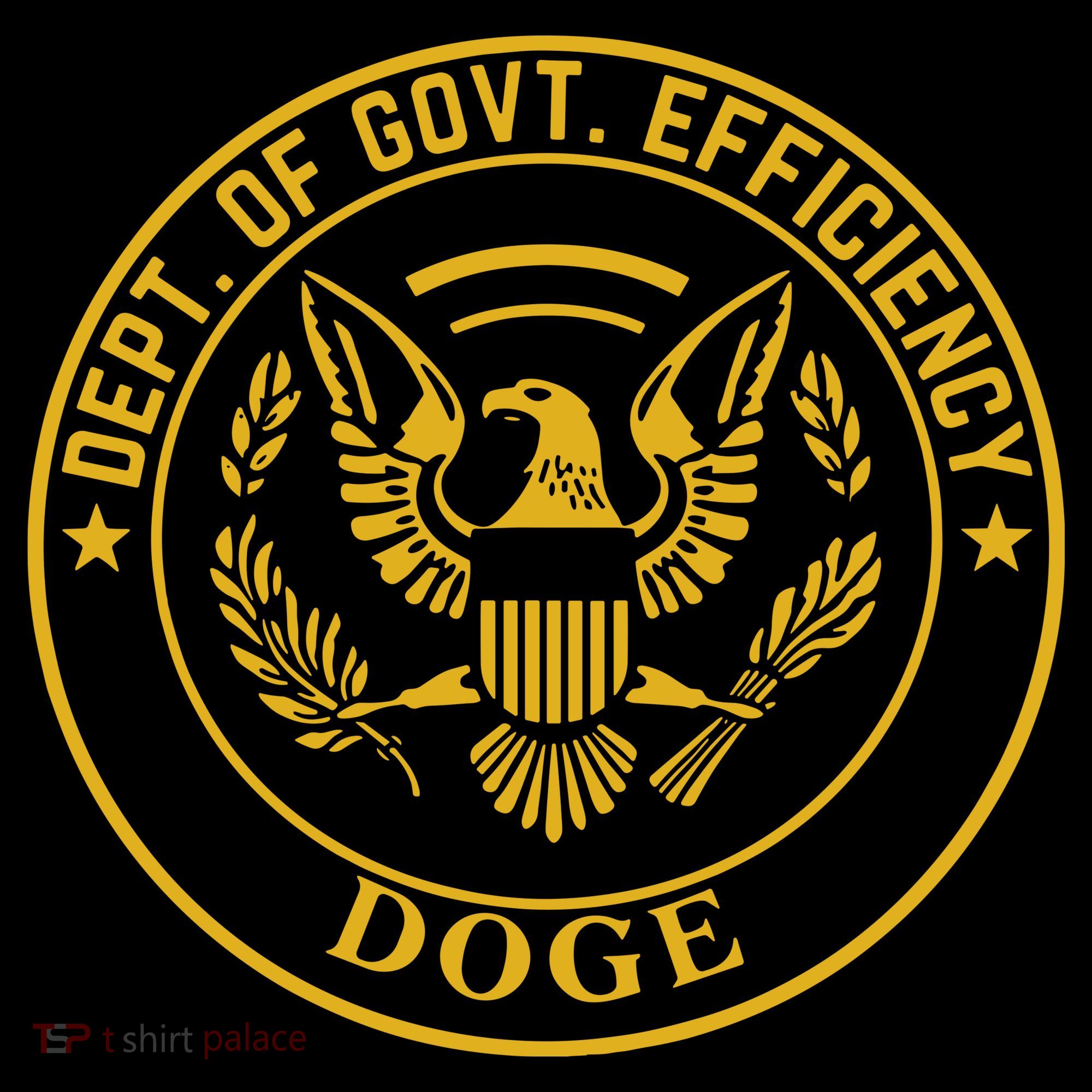 Dixiechick Doge Dept Of Govt Efficiency USA-Made Doggie Bandana