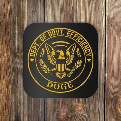 Dixiechick Doge Dept Of Govt Efficiency Coaster