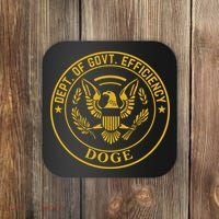 Dixiechick Doge Dept Of Govt Efficiency Coaster thumb 0
