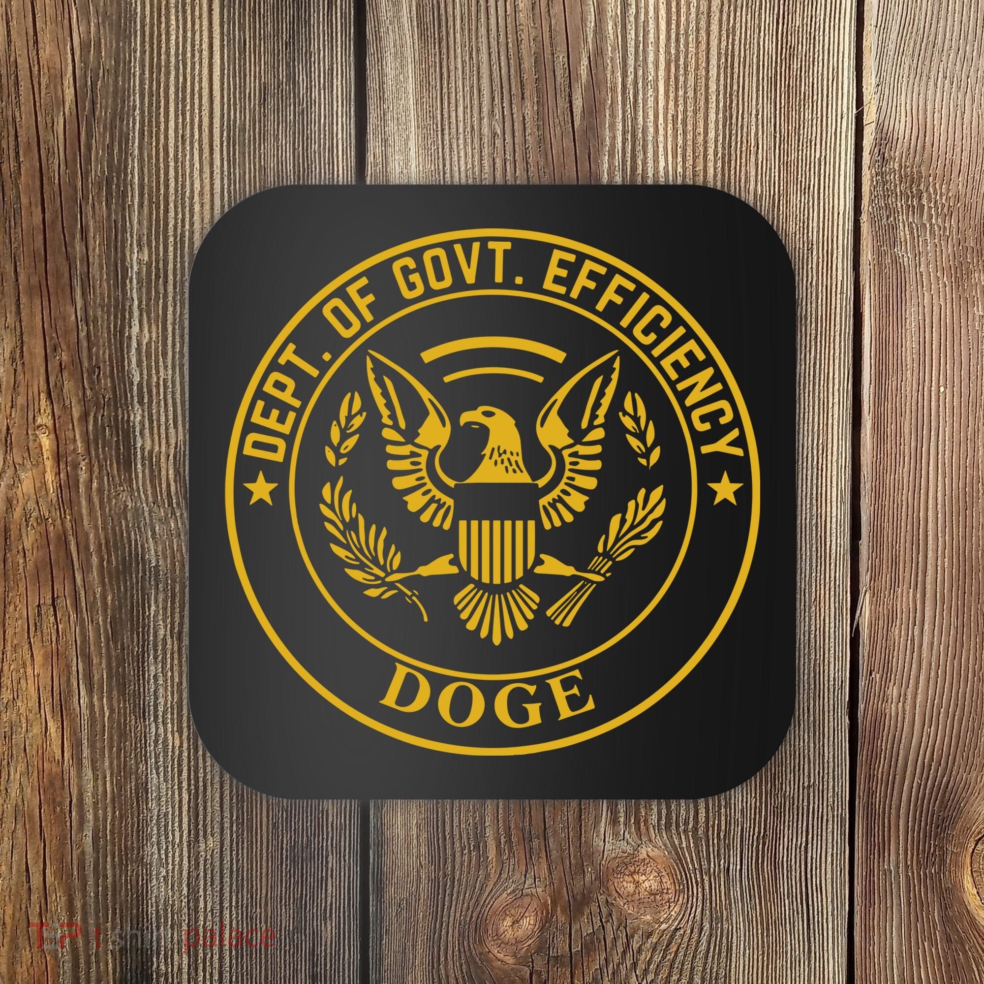 Dixiechick Doge Dept Of Govt Efficiency Coaster