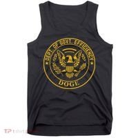 Dixiechick Doge Dept Of Govt Efficiency Tank Top thumb 0