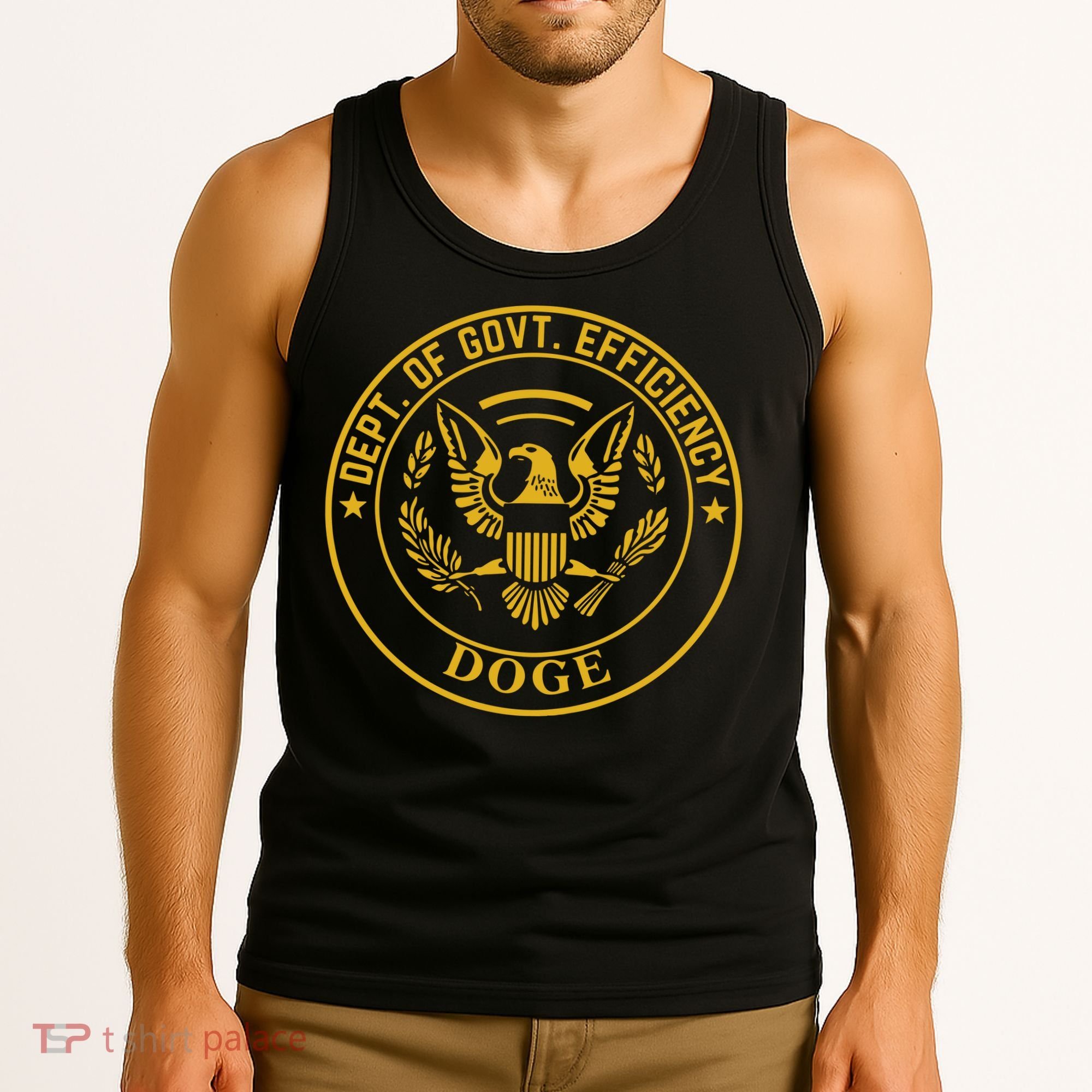 Dixiechick Doge Dept Of Govt Efficiency Tank Top