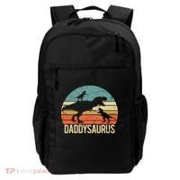 Daddy Dinosaur Daddysaurus 2 Two Christmas For Dad Backpack thumb 0