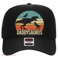 Daddy Dinosaur Daddysaurus 2 Two Christmas For Dad Hat thumb 0