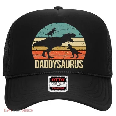 Daddy Dinosaur Daddysaurus 2 Two Christmas For Dad Hat