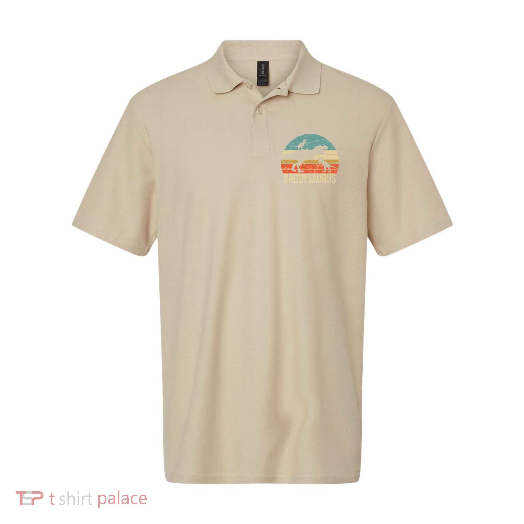 Daddy Dinosaur Daddysaurus 2 Two Christmas For Dad Polo