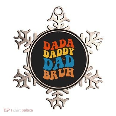 Dada Daddy Dad Bruh Retro Vintage Ornament