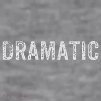 Dramatic Dramatic Women's Racerback Cropped Tank thumb 2