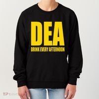 Dea Drink Every Afternoon Funny Drinking Parody Gift Women's Sweatshirt thumb 0