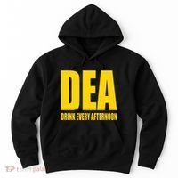 Dea Drink Every Afternoon Funny Drinking Parody Gift Hoodie thumb 0