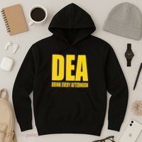 Dea Drink Every Afternoon Funny Drinking Parody Gift Hoodie thumb 3