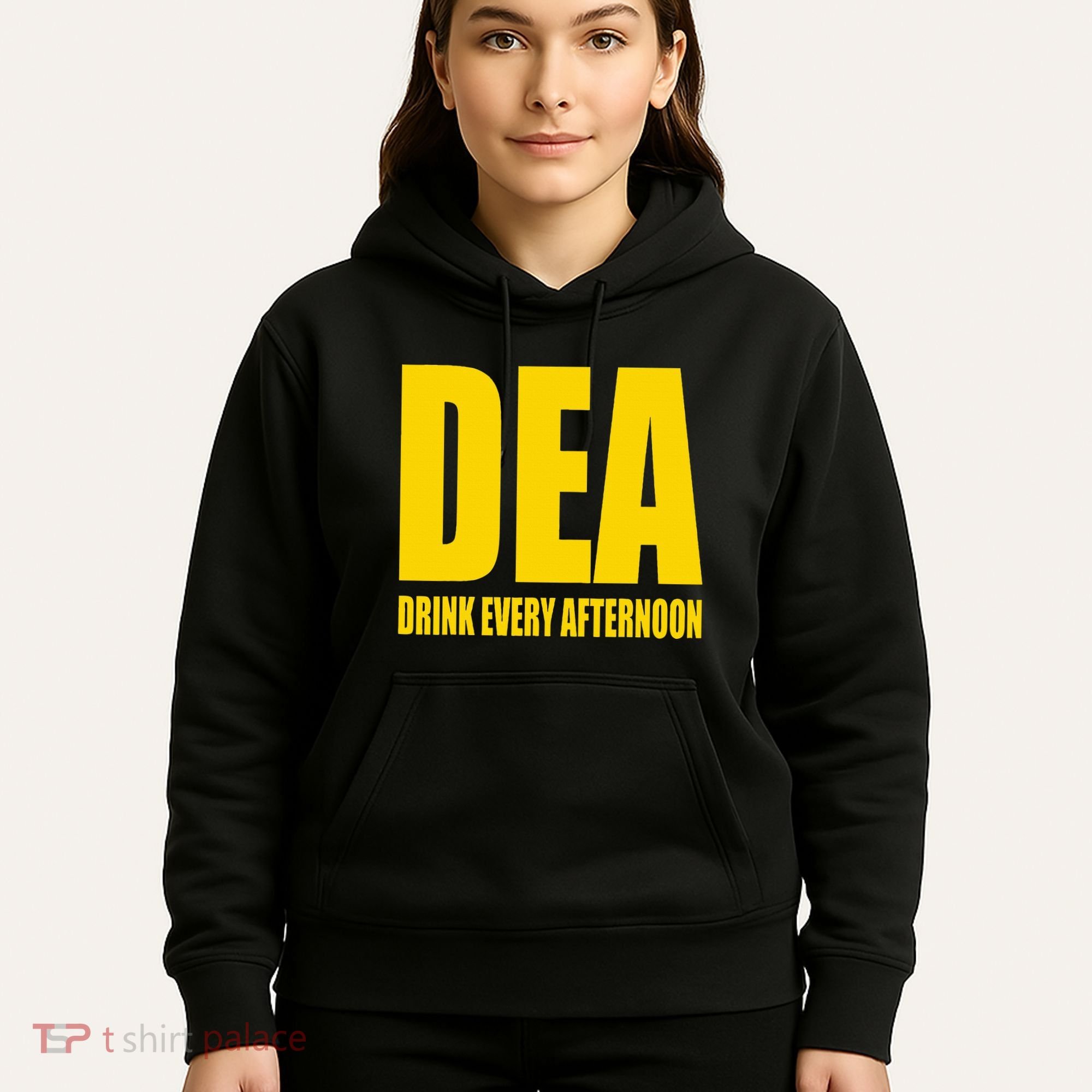 Dea Drink Every Afternoon Funny Drinking Parody Gift Hoodie