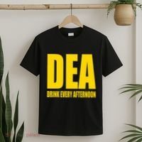 Dea Drink Every Afternoon Funny Drinking Parody Gift T-Shirt thumb 2
