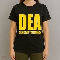Dea Drink Every Afternoon Funny Drinking Parody Gift T-Shirt thumb 4